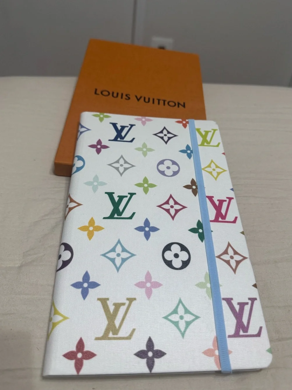 LV x TM Monogram Multicolore Jane Notebook MM